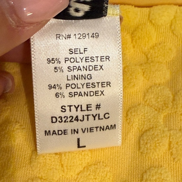 New! Dippin’ Daisys Mia Cheeky Bikini Bottom in Sunblock Yellow 31456 - Picture 13 of 15